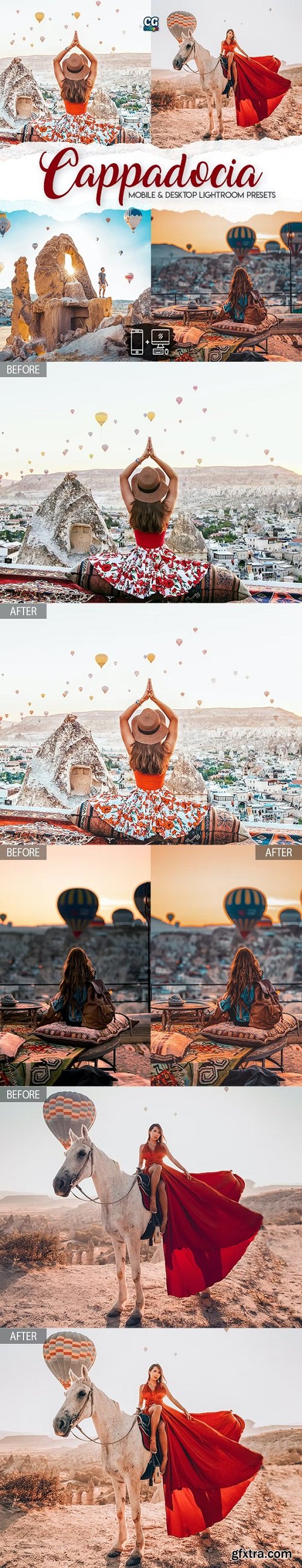 GraphicRiver - Cappadocia - 15 Premium Lightroom Presets 36301037