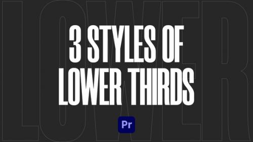 Videohive - Lower Thirds Pack | MOGRT - 36349145 - 36349145