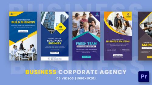 Videohive - Corporate Agency Stories Stories Pack For Premiere Pro - 36359327 - 36359327