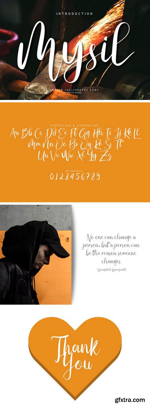 Mysil Script Font