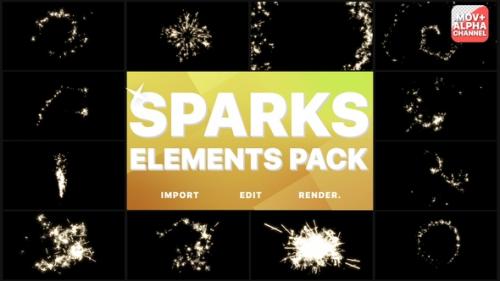 Videohive - Sparks Motion Graphics Pack - 36384140 - 36384140