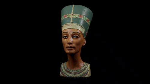 Videohive - Ancient Egypt Nefertiti Bust - 36395092 - 36395092