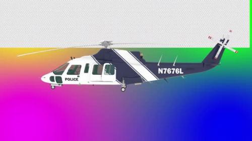 Videohive - Police Helicopter - 36359864 - 36359864