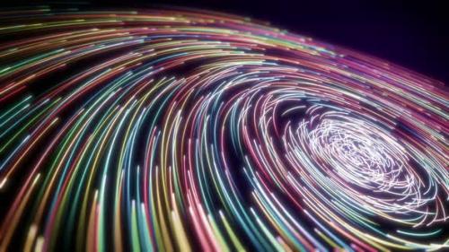 Videohive - Orbit Neon Stream - 36372070 - 36372070