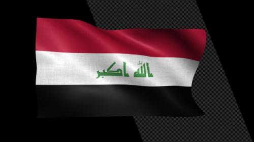 Videohive - Iraq Flag - 36378378 - 36378378