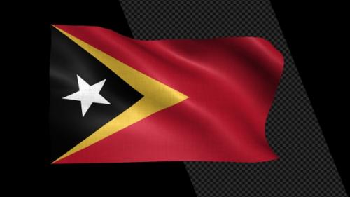 Videohive - East Timor Flag - 36378386 - 36378386