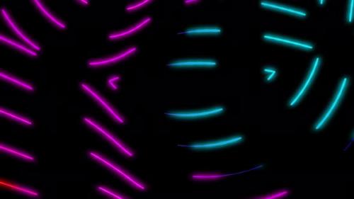 Videohive - Colorful cyan and purple color wave line animation. Abstract animated wave line. A 171 - 36378394 - 36378394