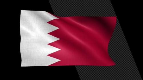 Videohive - Bahrain Flag - 36378556 - 36378556