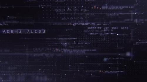 Videohive - Cryptocurrency Blockchain Matrix Simulation 01 - 36317889 - 36317889