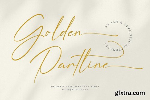 Golden Partline Font