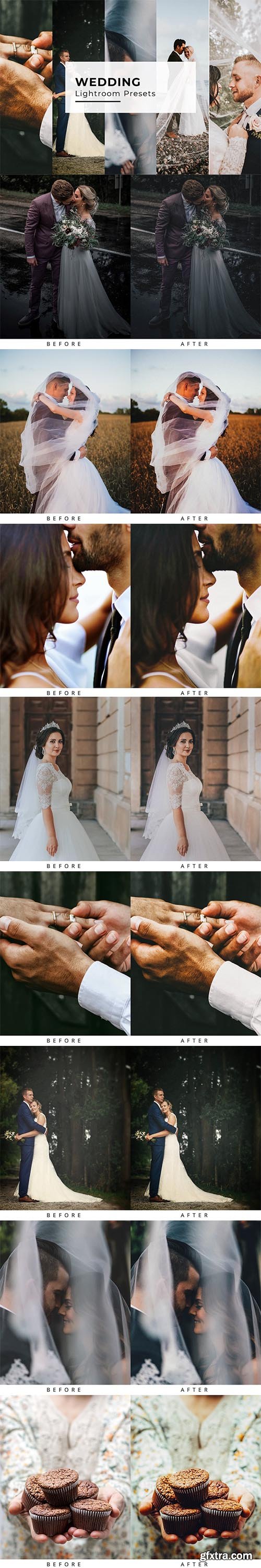 CreativeMarket - 10+ Wedding Lightroom Presets 6902807