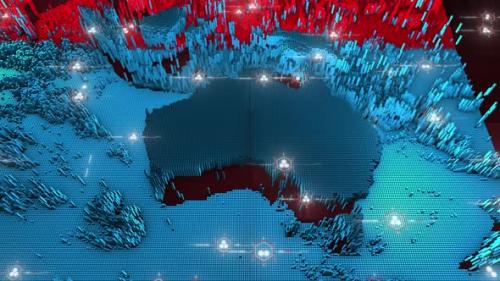 Videohive - Australia Danger HUD UI Map - 36400261 - 36400261