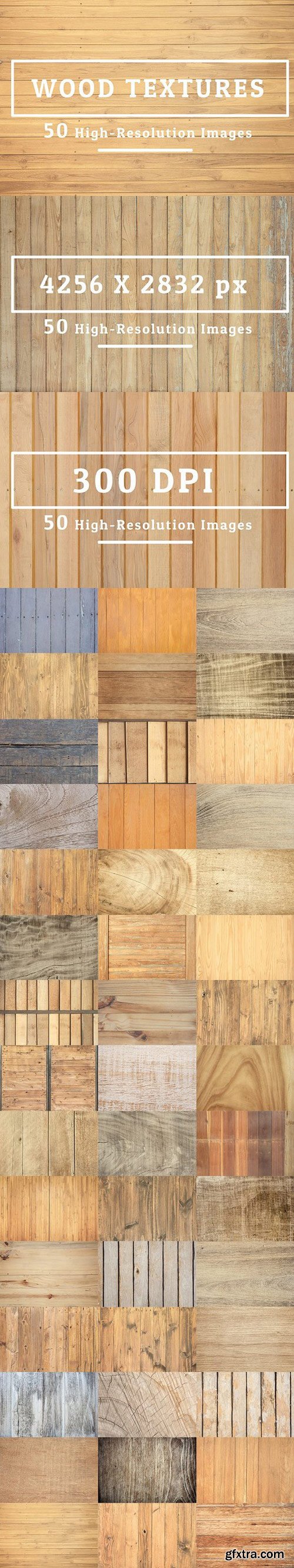 50 Wood Texture Background Set 02