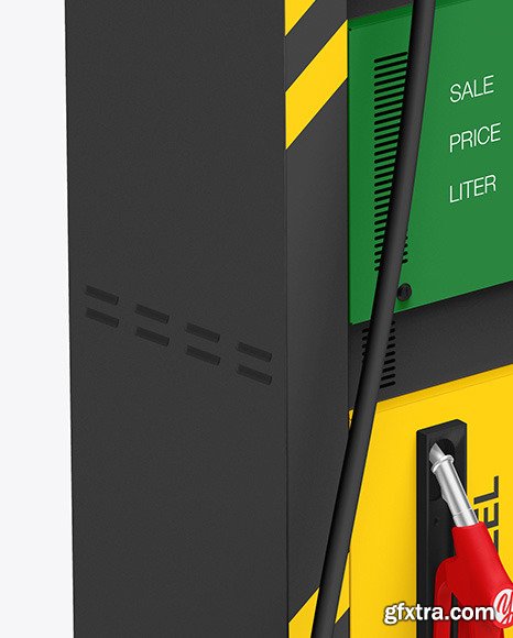 Fuel Dispenser Mockup 95450