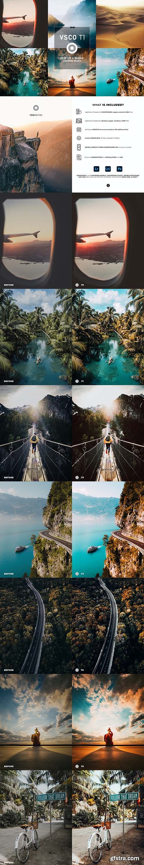 GraphicRiver - Lightroom Presets VSCO Travel 35601199