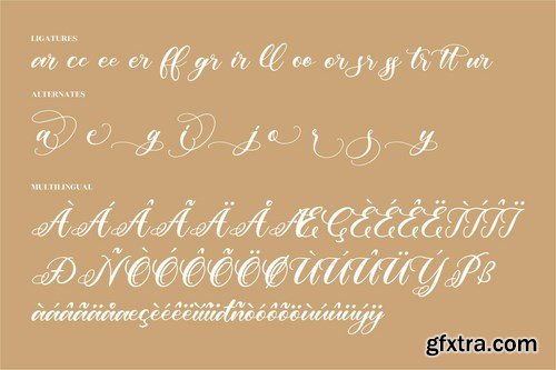 Rafaela Belaria Script Font