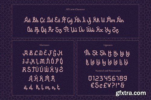 Holy Month - Arabic Display Font