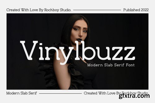 Vinylbuzz - Slab Serif Font