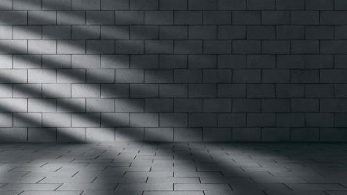 Videohive - Grey empty room with light and shadow - 36407563 - 36407563