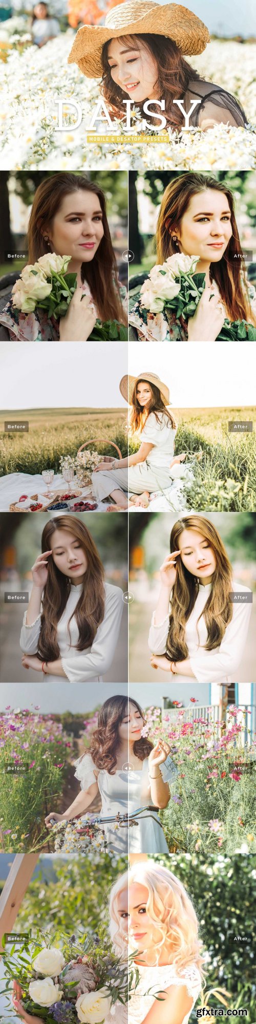 CreativeMarket - Daisy Pro Lightroom Presets 6929654