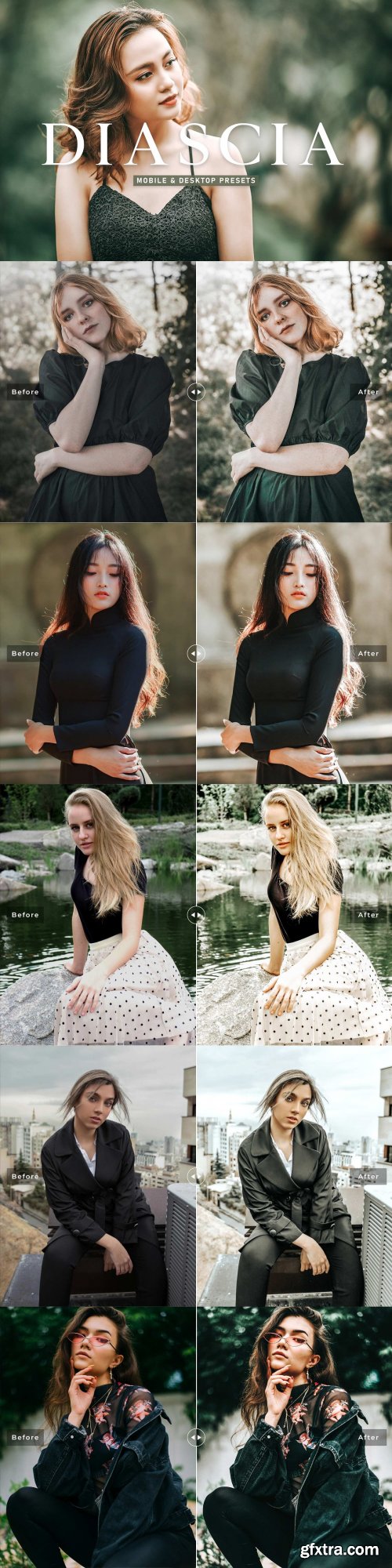 CreativeMarket - Diascia Pro Lightroom Presets 6929658