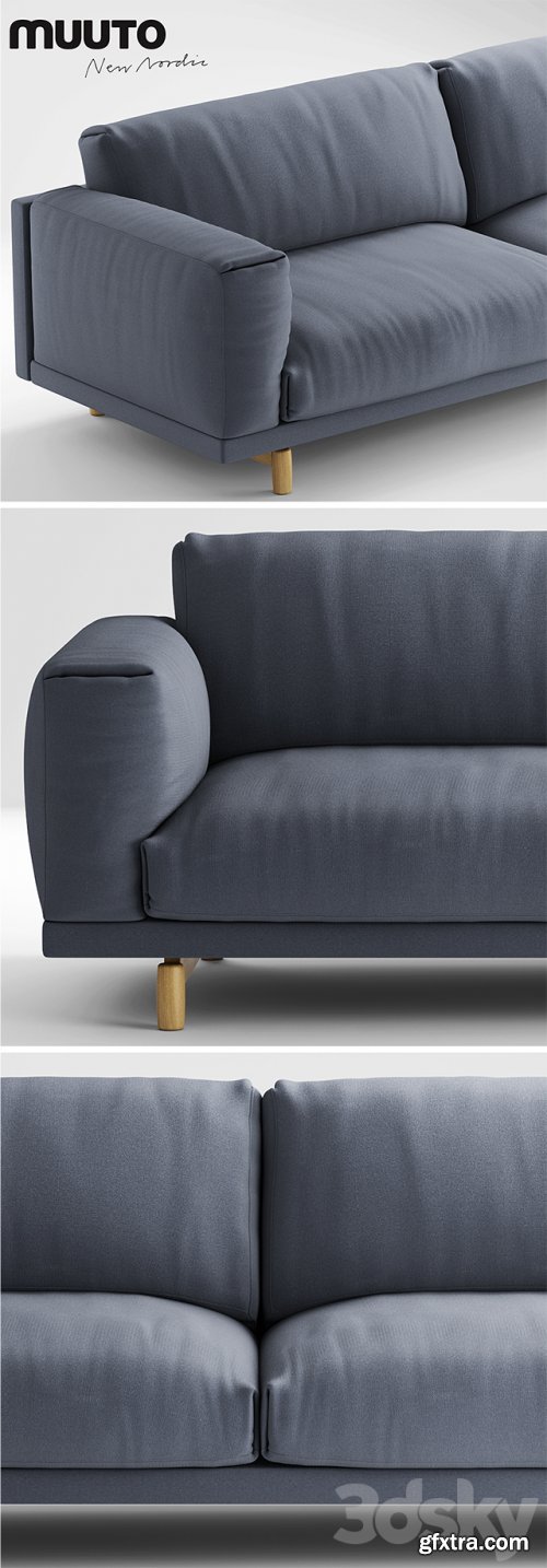 Muuto rest Sofa 3 seater sofa