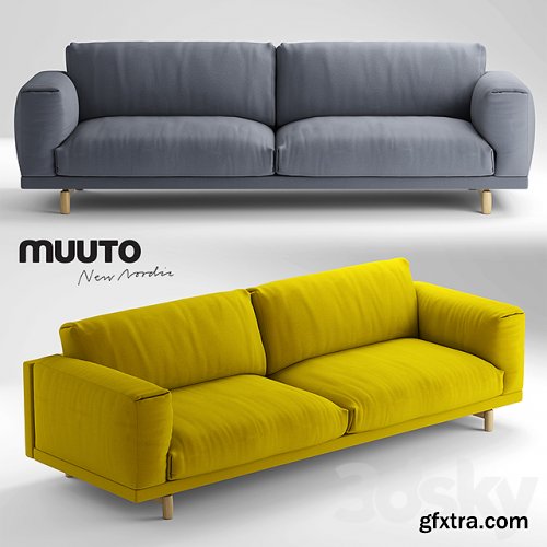 Muuto rest Sofa 3 seater sofa