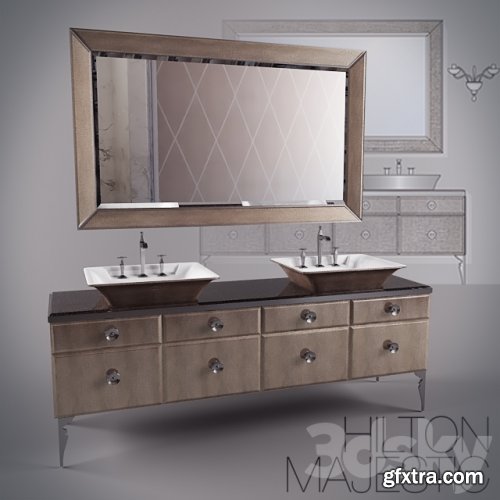 HILTON MAJESTIC vanity for bathroom