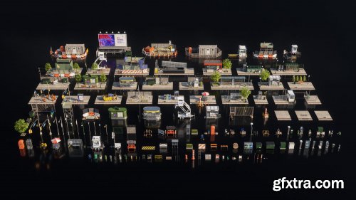 Kitbash3D – City Streets