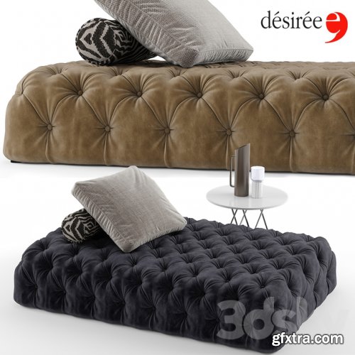 Desiree rollking sofa set