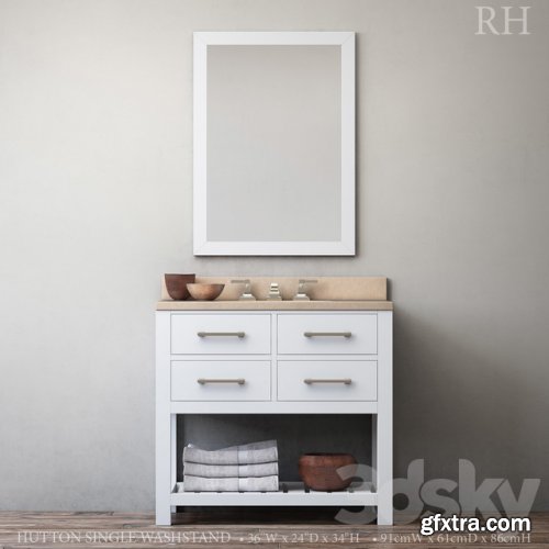 Hutton single washstand 