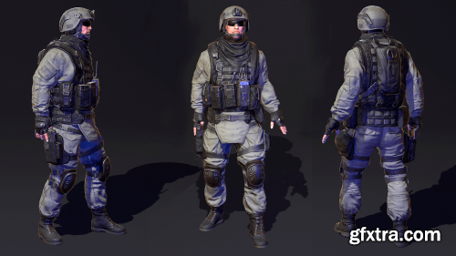 Unreal Engine – Modern Soldier Camo Pack