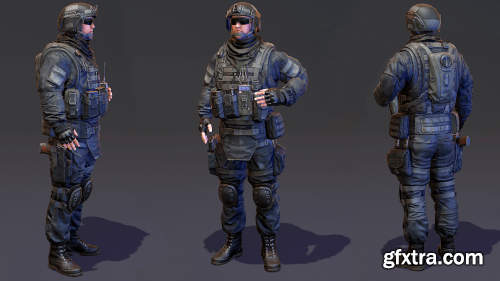 Unreal Engine – Modern Soldier Camo Pack