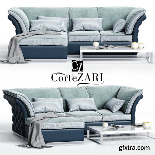 CorteZari Tiago corner sofa