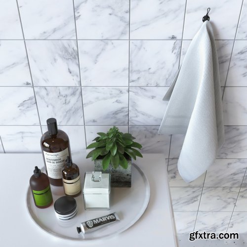 Decoration set for bathroom AESOP