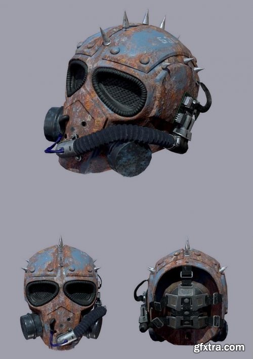 Post apocalyptic helmet