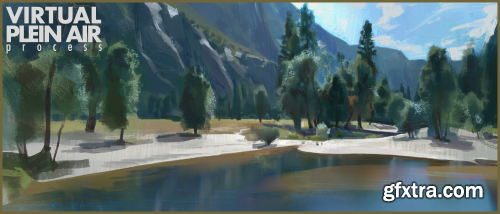 Virtual Plein Air Painting Process