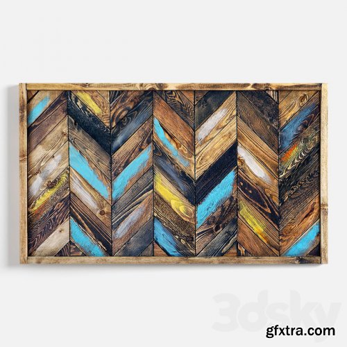 Panel wood art 03