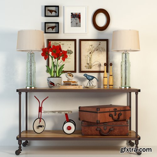 Console decorative table