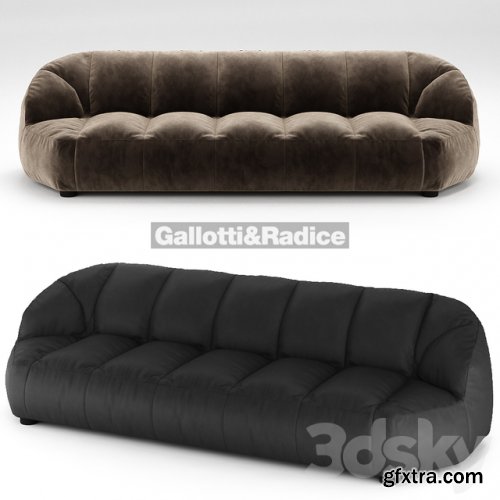 Cloud sofa and armchair Galotti &amp; Radice