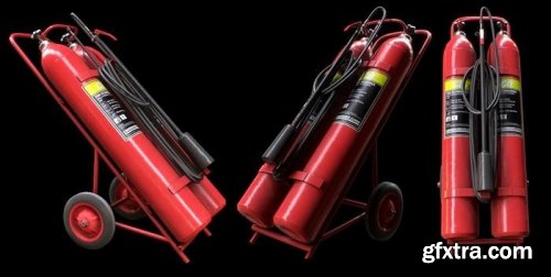 Wheeled Fire Extinguisher