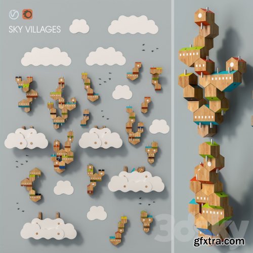 Sky Villages set 17