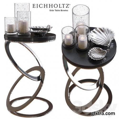 Eichholtz Side Table Bowles with accesories