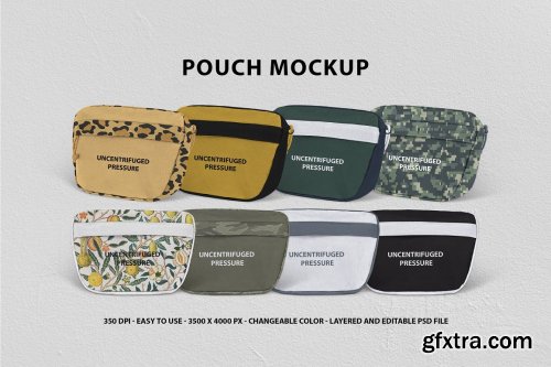 CreativeMarket - Pouch Mockup 4727143