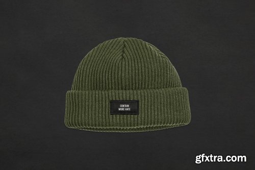 CreativeMarket - Beanie Mockup 5304628