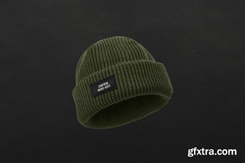 CreativeMarket - Beanie Mockup 5304628