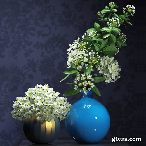 Bouquet of flowers in a vase