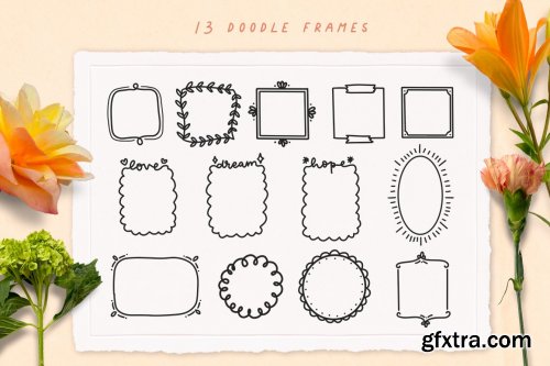 Designbundles - Spring Doodles For Planners And Journaling