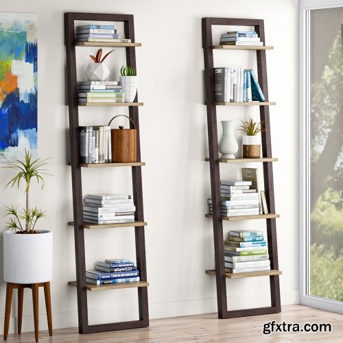 Decorative bookshelves