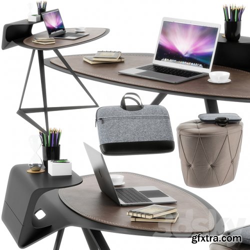 Cattelan Italia Storm desk set